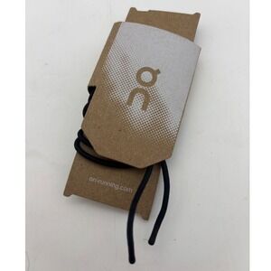 ON‎ RUNNING No Tie Laces Black Speed Stretch Bungee Shoe ONE PAIR 23 inches NEW